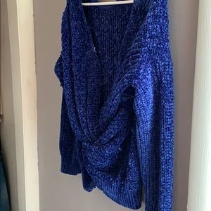 Blue Soft Sweater